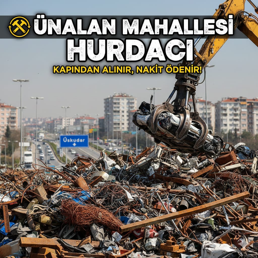 Ünalan Mahallesi Hurdacı|505 113 41 40|Kapıdan Nakit Ödeme